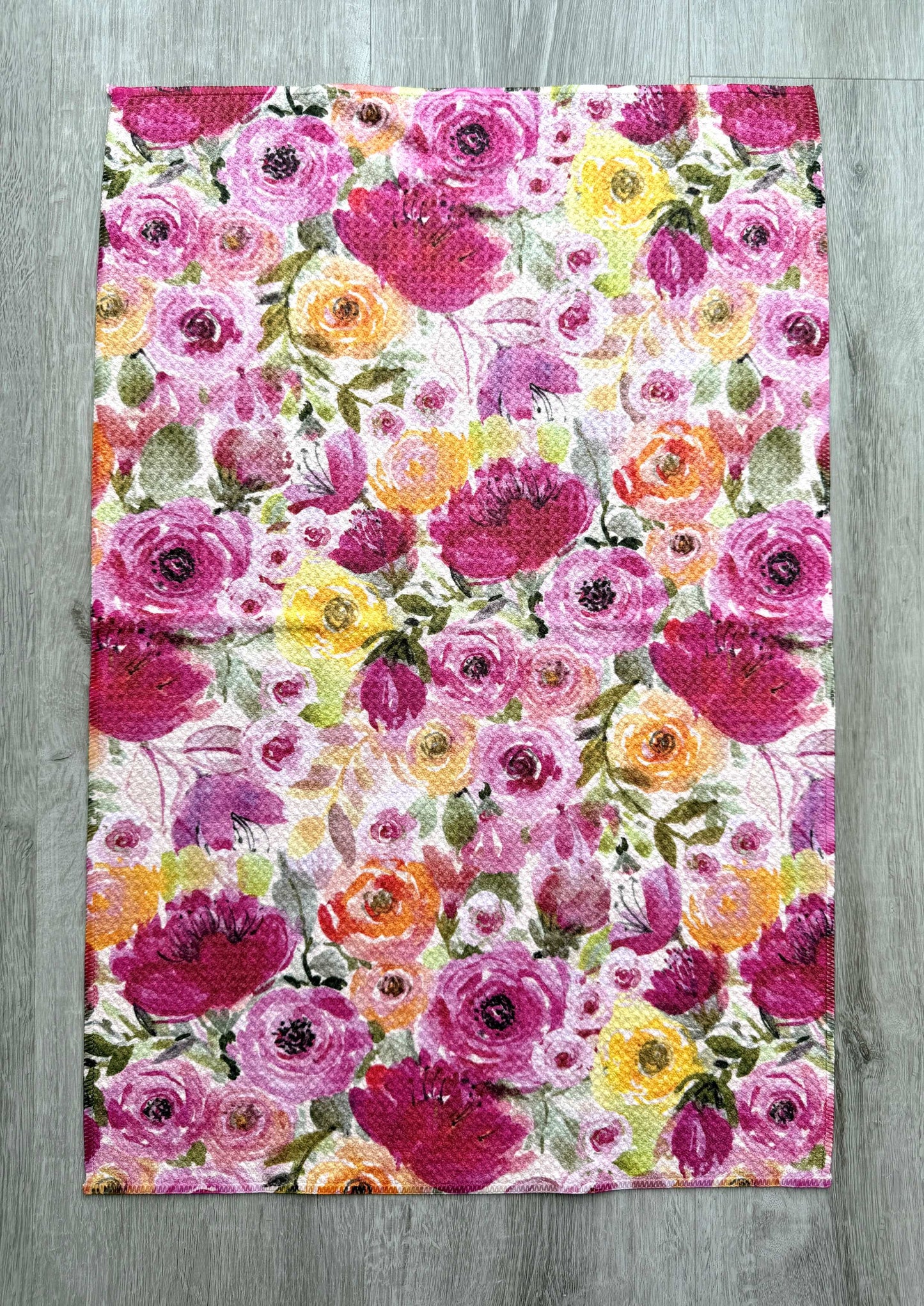 Rose Reduction Tea Towel - by Wildflower Lane Studio®
