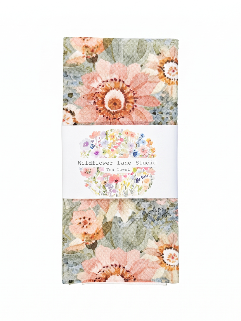Southern Comfort Tea Towel - by Wildflower Lane Studio®