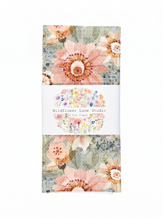 Southern Comfort Tea Towel - by Wildflower Lane Studio®