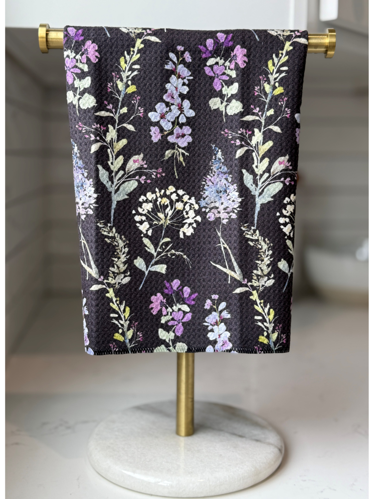 Southern Comfort Navy Tea Towel - by Wildflower Lane Studio®