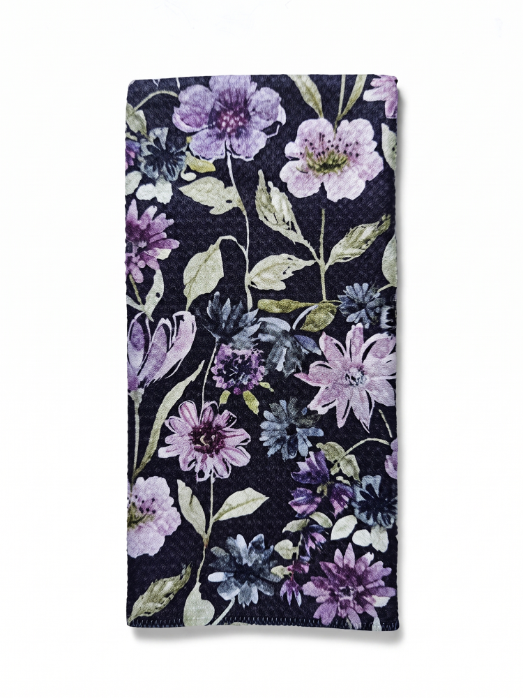 Sweet Home Navy Tea Towel - by Wildflower Lane Studio®