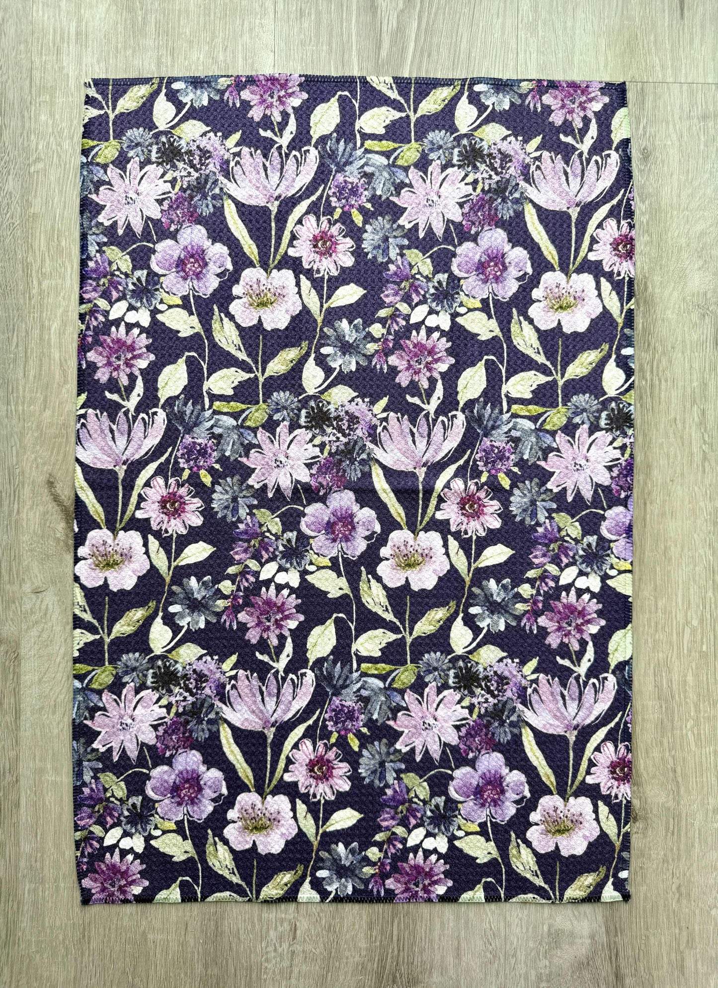 Sweet Home Navy Tea Towel - by Wildflower Lane Studio®
