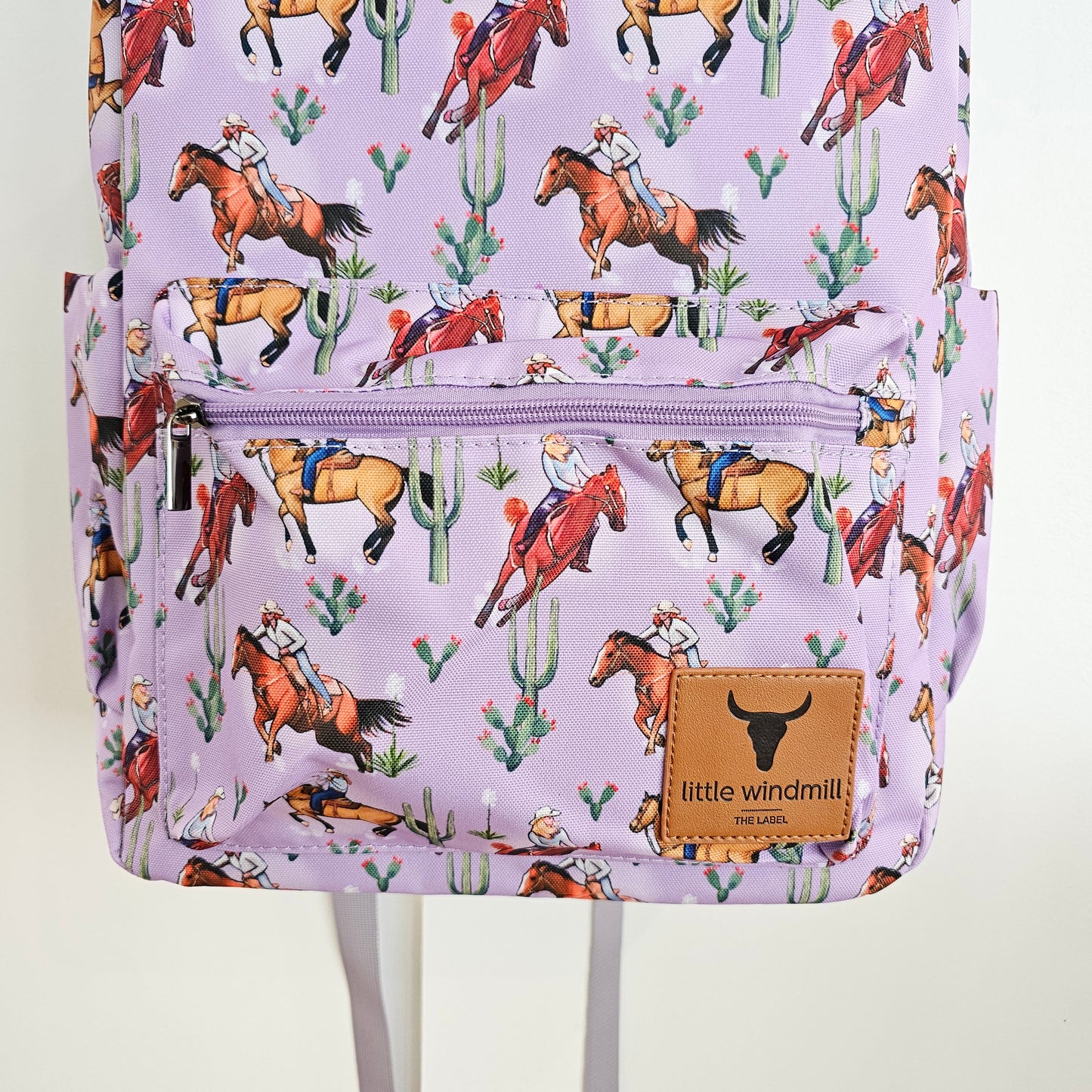 Backpack - Purple Cowgirl