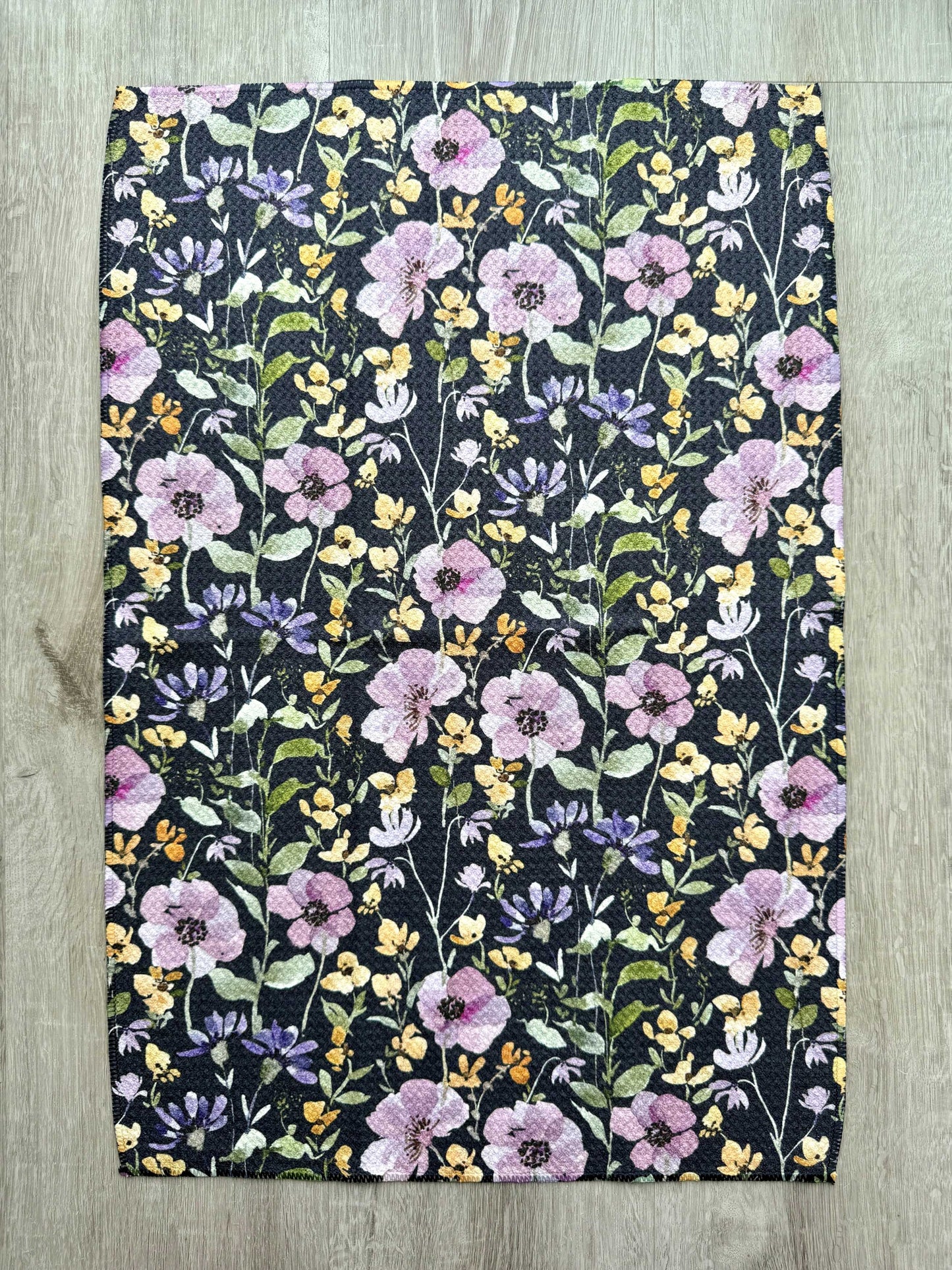 Tanglewood Navy Tea Towel - by Wildflower Lane Studio®