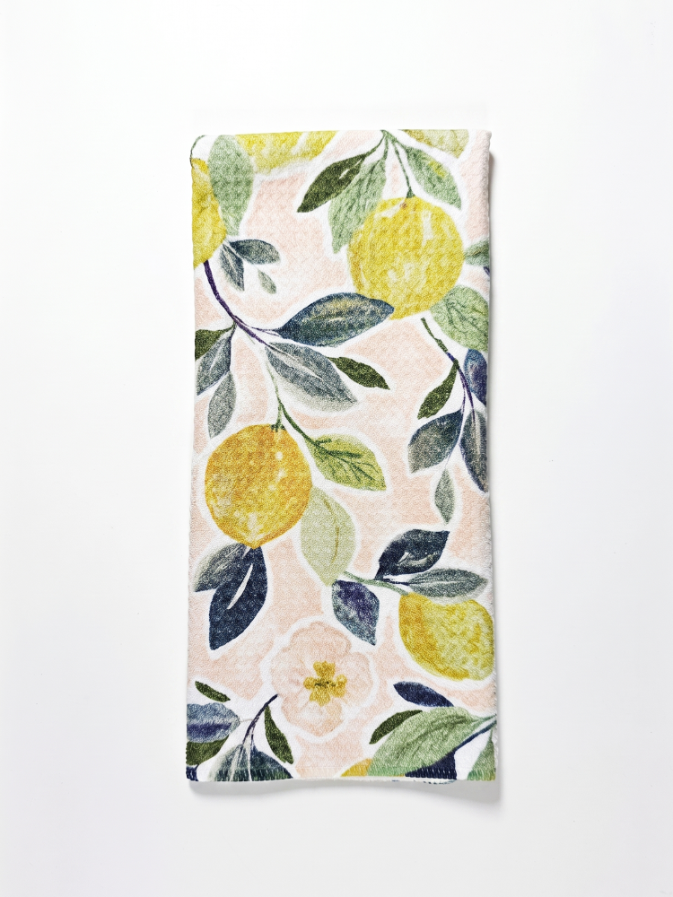 Lemon Twist Tea Towel - by Wildflower Lane Studio®