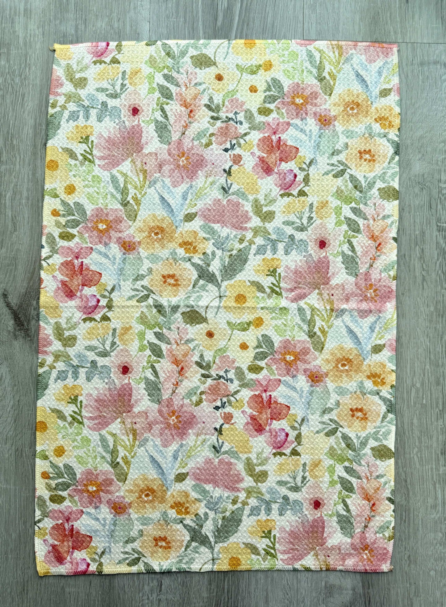 Peach Performance Tea Towel - by Wildflower Lane Studio®