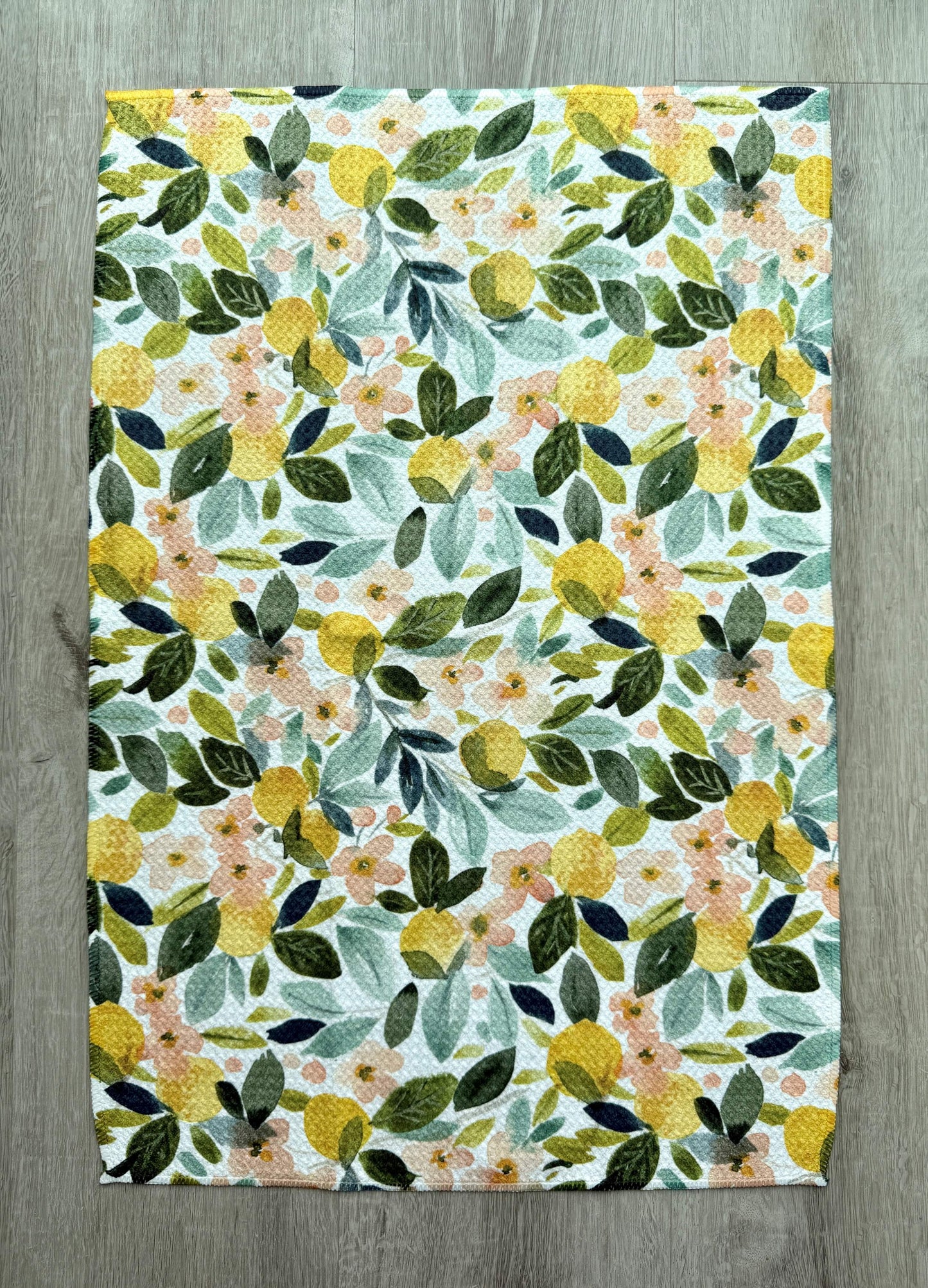 Lemon Nectar Tea Towel - by Wildflower Lane Studio®