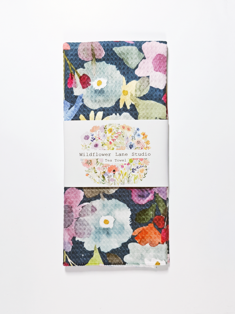 Cheap Trick Tea Towel - by Wildflower Lane Studio®