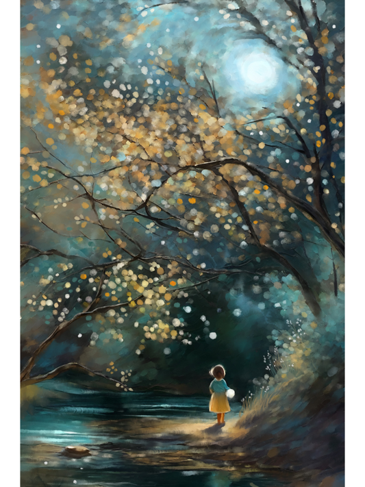 Always With Me - Illustrated Print by Thomas Little