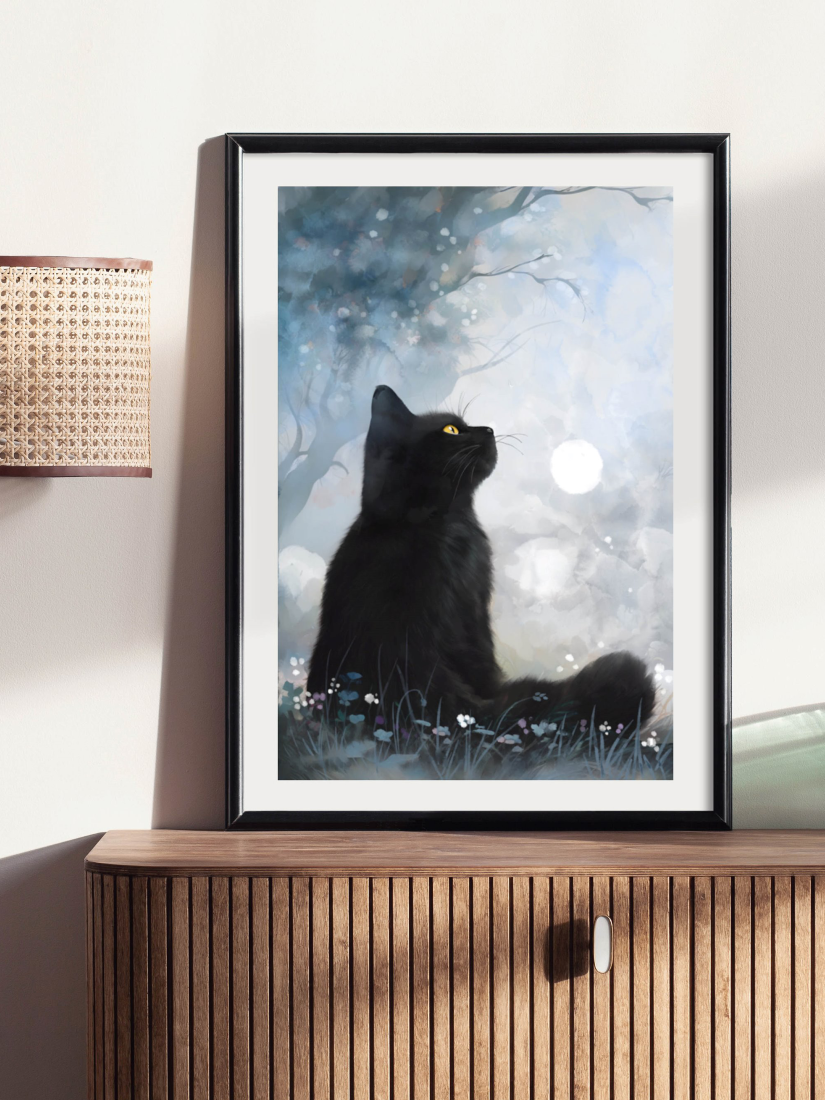 Anticipation - Illustrated Print by Thomas Little