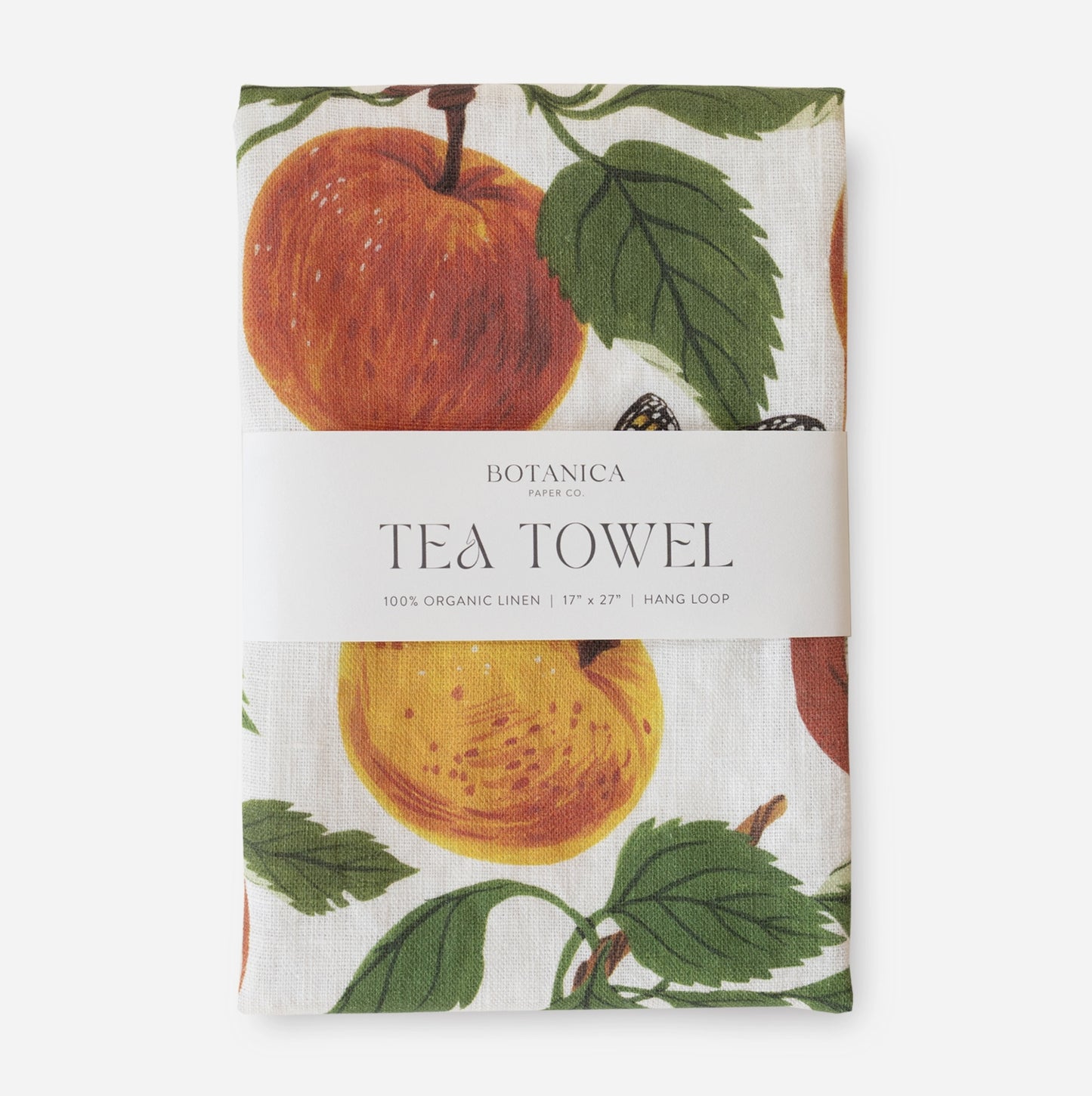 Apple Orchard - 100% Linen Tea Towel - by Botanica Paper Co.®