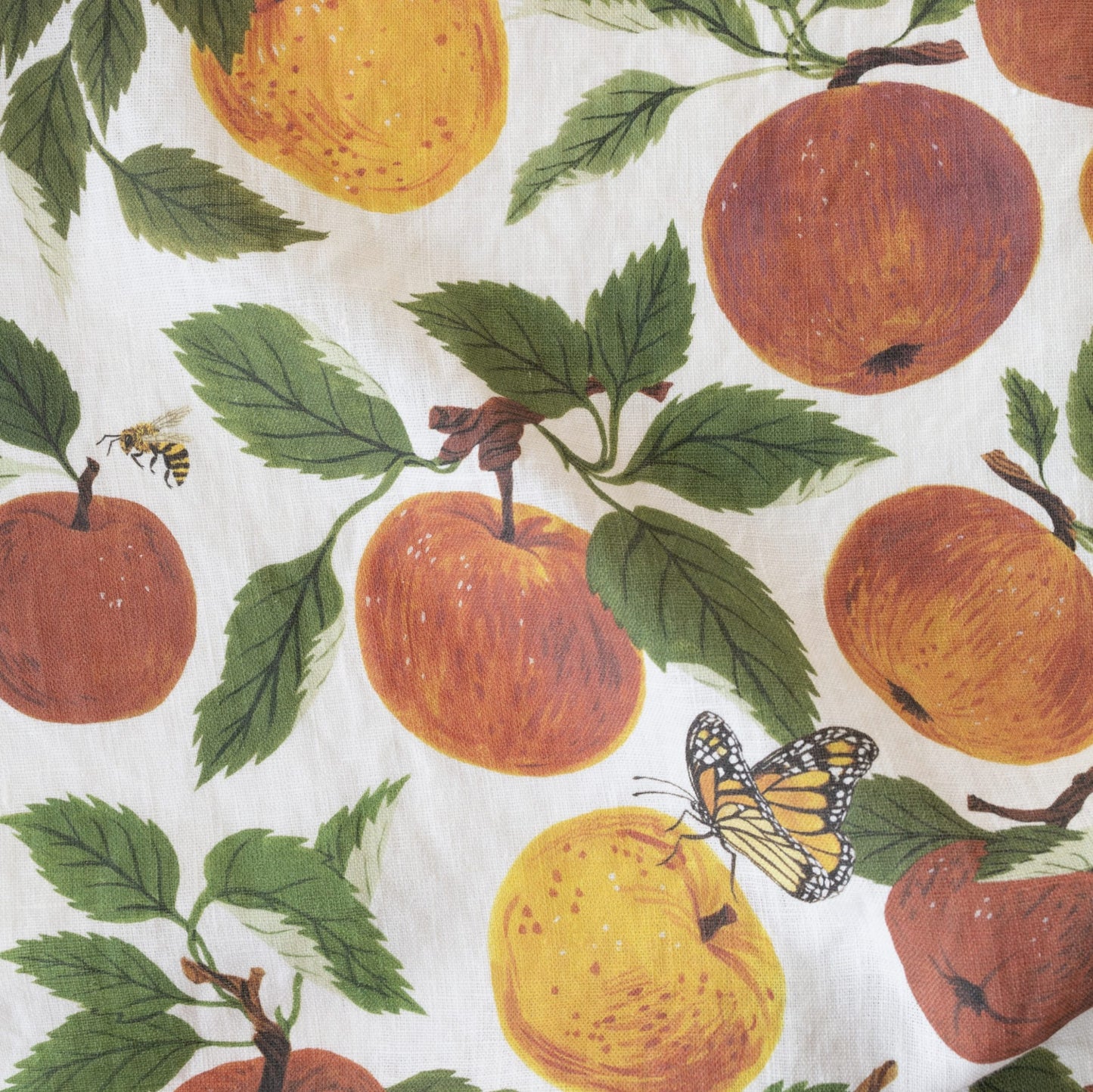 Apple Orchard - 100% Linen Tea Towel - by Botanica Paper Co.®