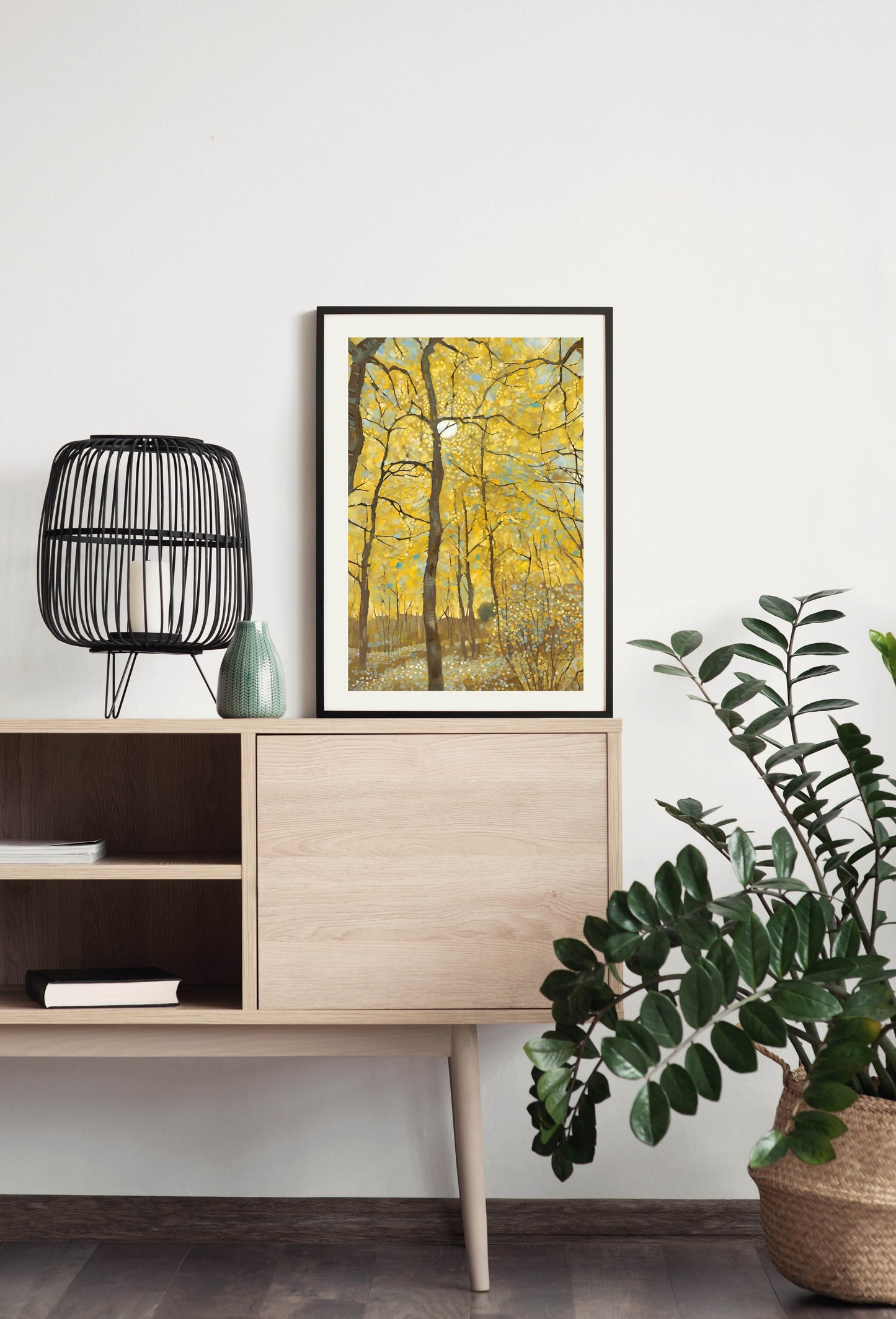 Aspen Forest - Illustrated Print by Thomas Little