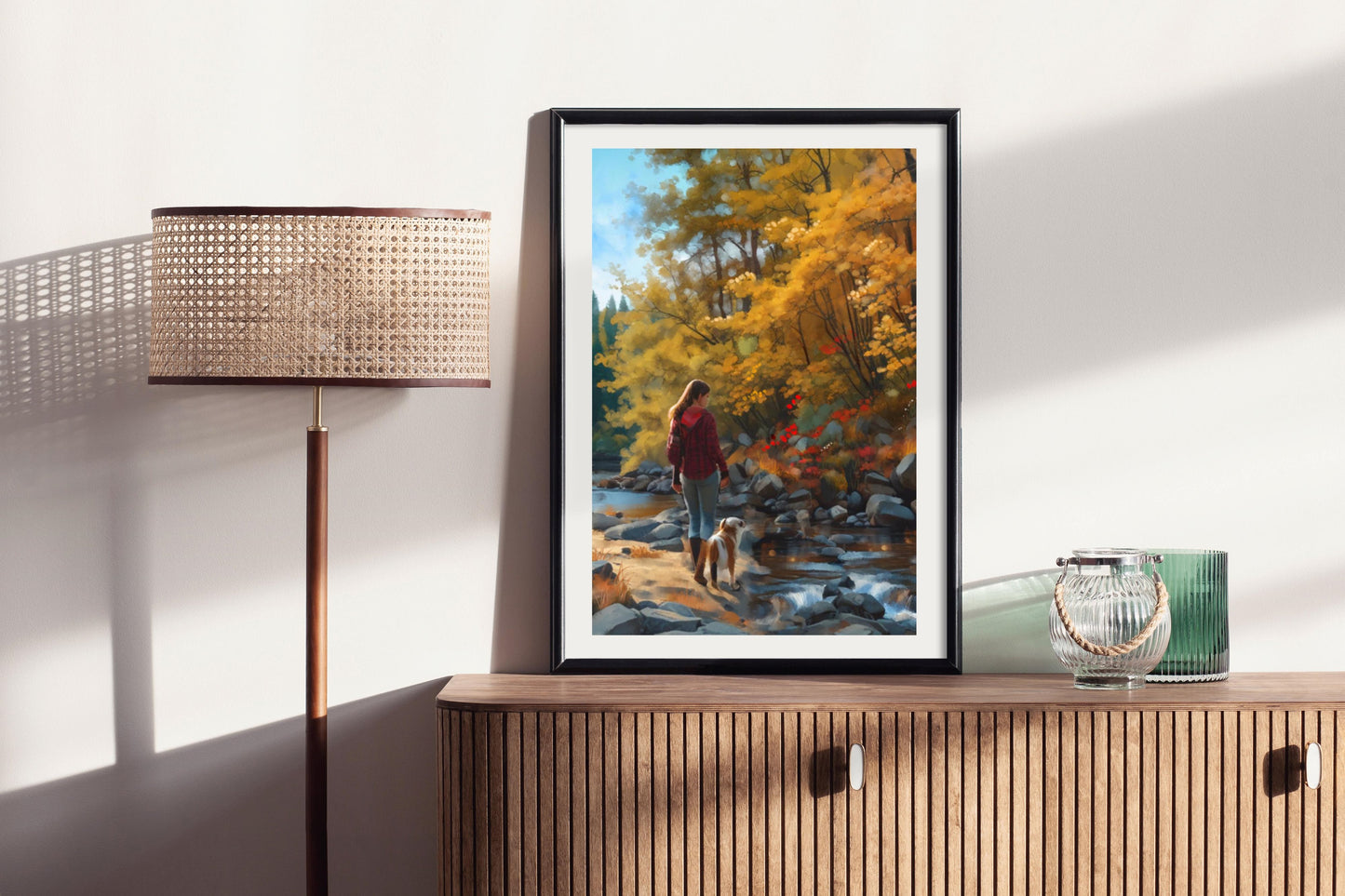 Autumn Color- Illustrated Print by Thomas Little