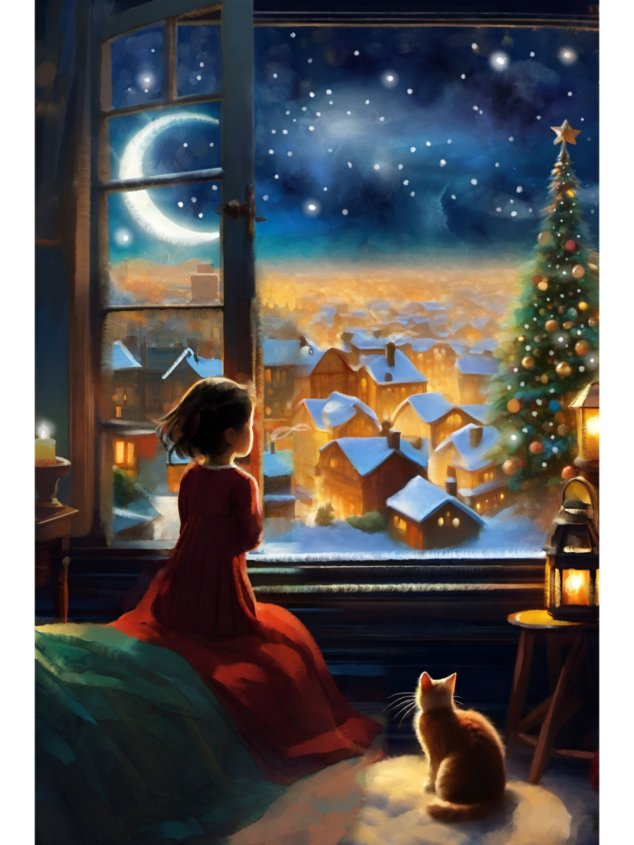 Believe - Illustrated Print by Thomas Little