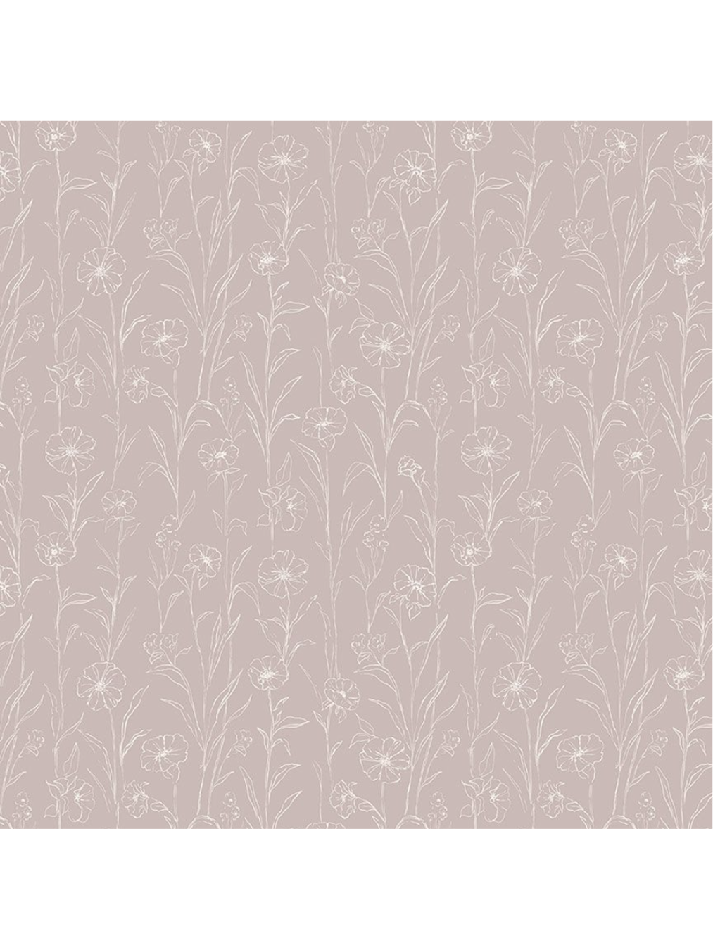 Blooms (Tawny color) - Clara Jean Design DCJ3459 - Fabric By The Yard - 100% Cotton