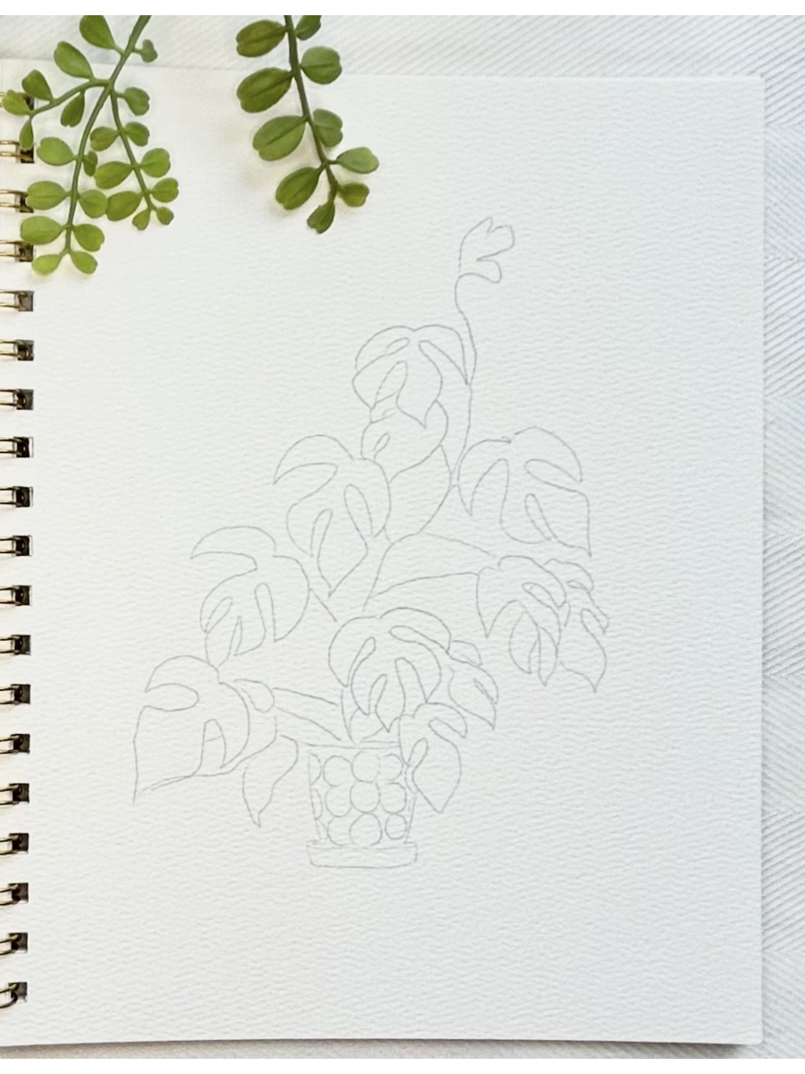 Botanical Watercolor Workbook - by Paint & Pigment Studios®