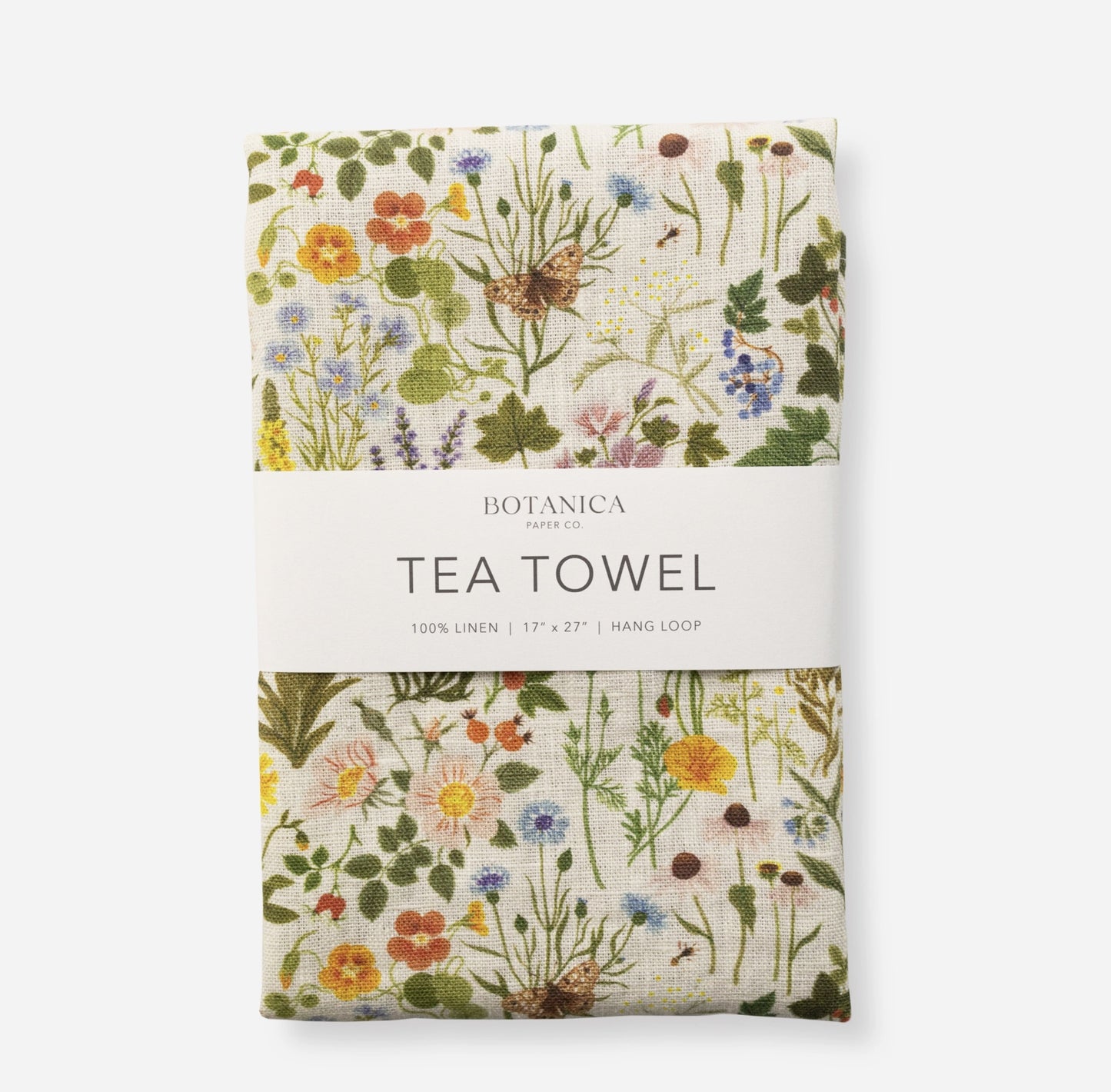 Botanist - 100% Linen Tea Towel - by Botanica Paper Co.