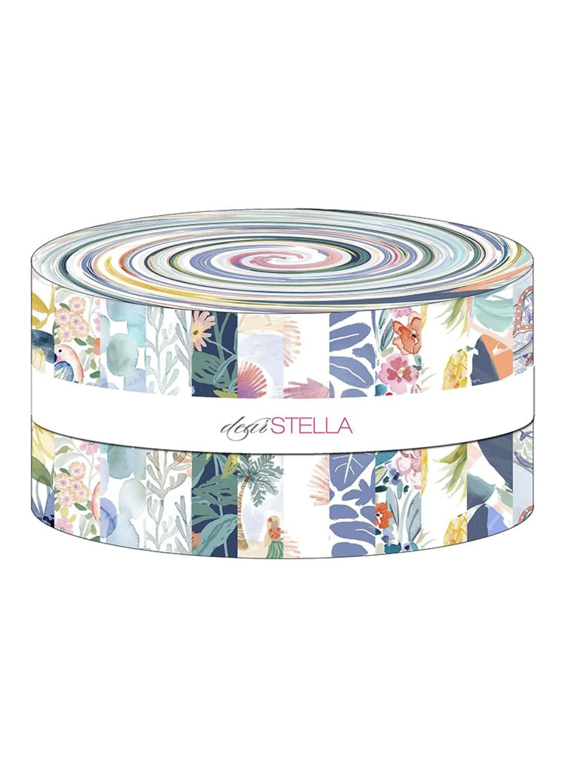 Aloha 2.5" Strip Roll (Jelly Roll) - Clara Jean Design CPSTELLA - 100% Cotton