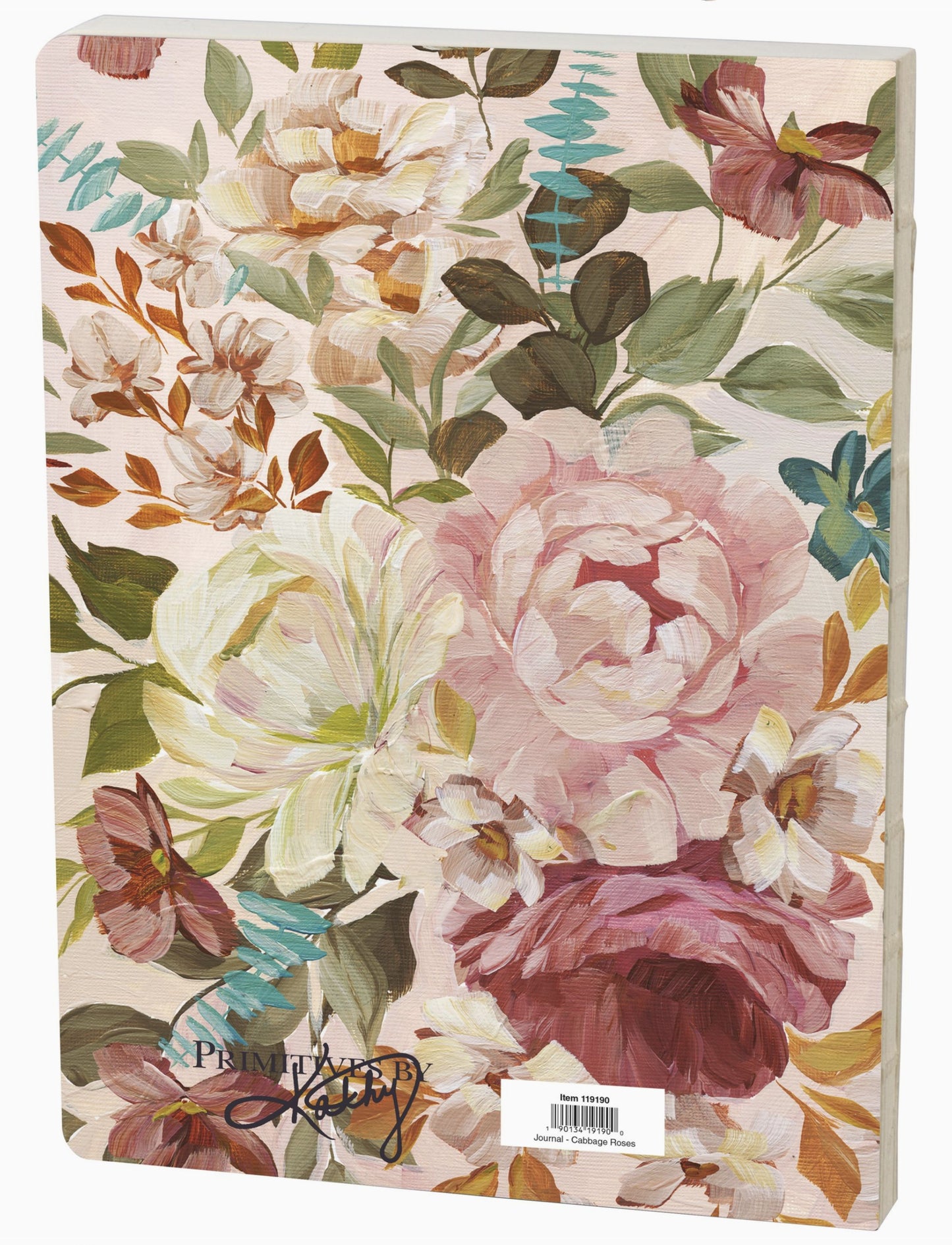 Cabbage Rose Journal - by Primitives by Kathy®