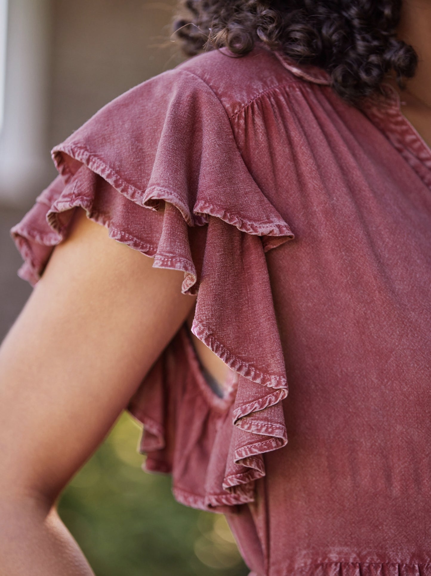 Cecilia Dress - Sunwashed Plum - by April Cornell Apparel®