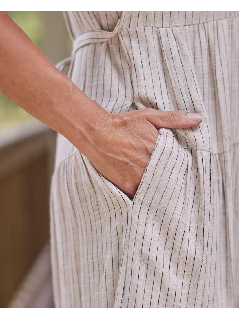 Coastal Stripe Flutter Sleeve - by April Cornell Apparel®