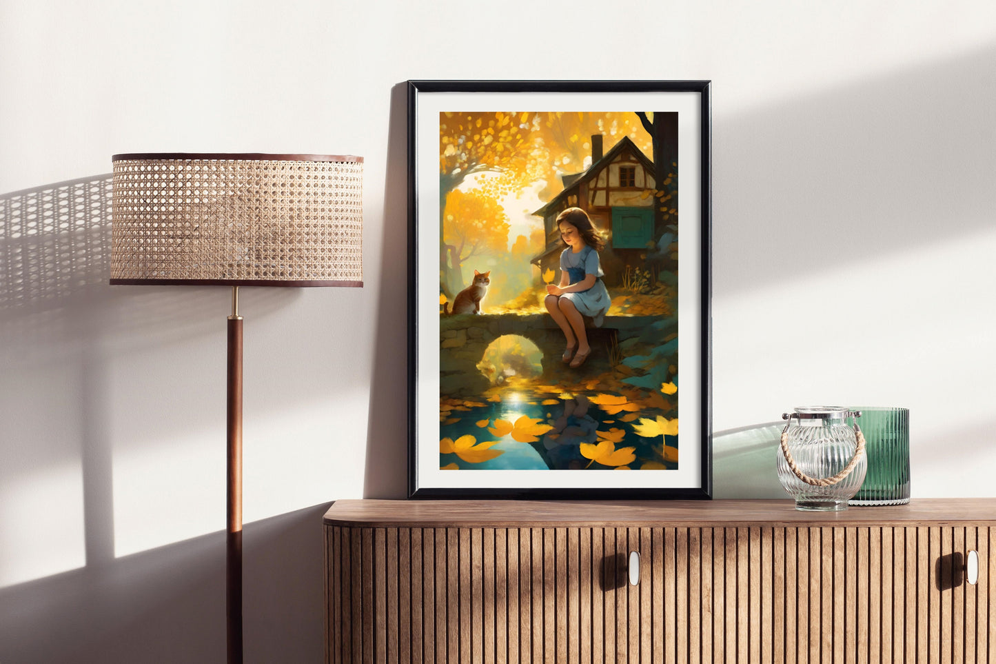 Daydreams - Illustrated Print by Thomas Little