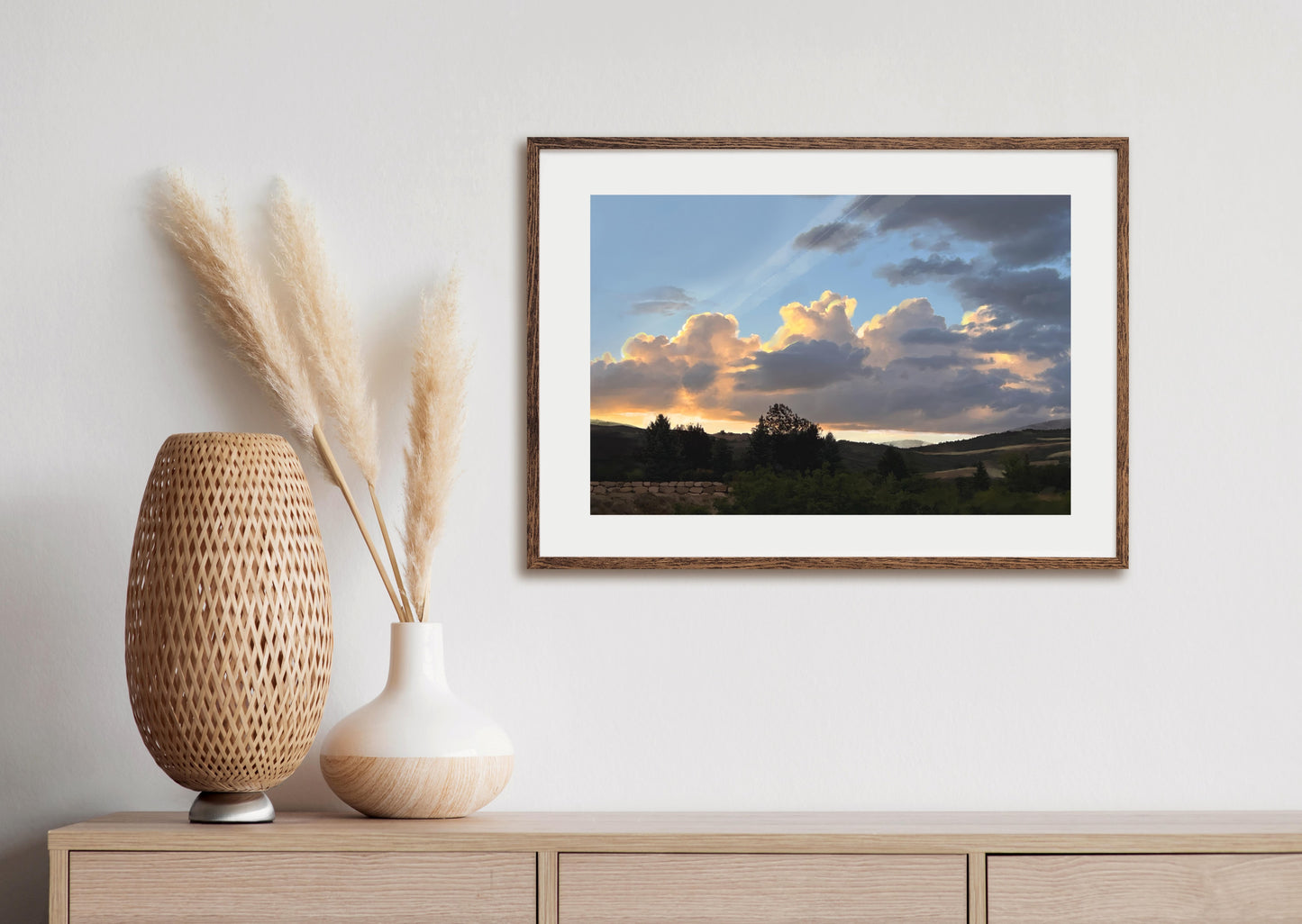 Days Last Light - Illustrated Print by Thomas Little