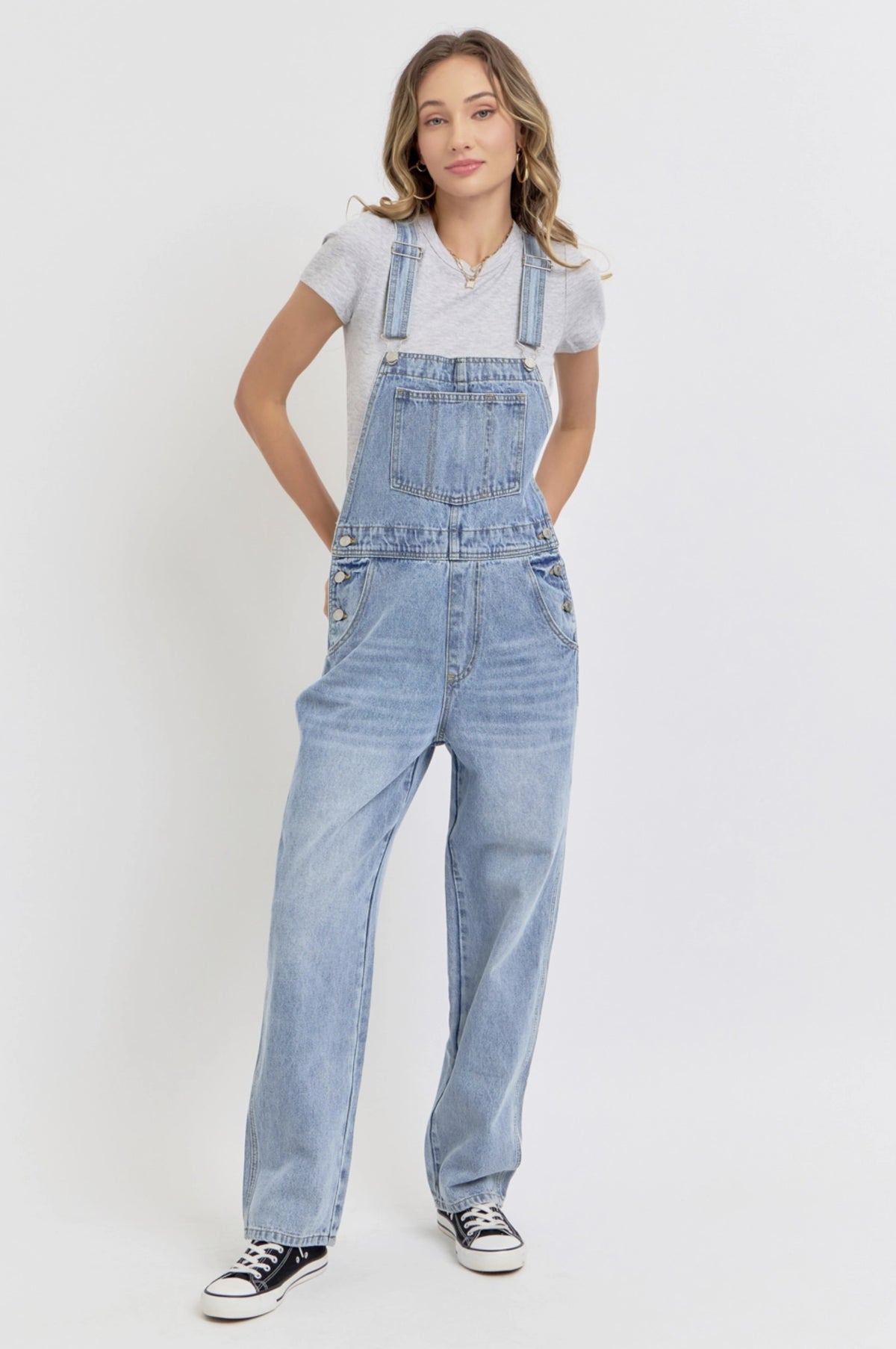 Denim Overalls - by Sweet Lovely by Jen® – Little Ocean Blue Studio