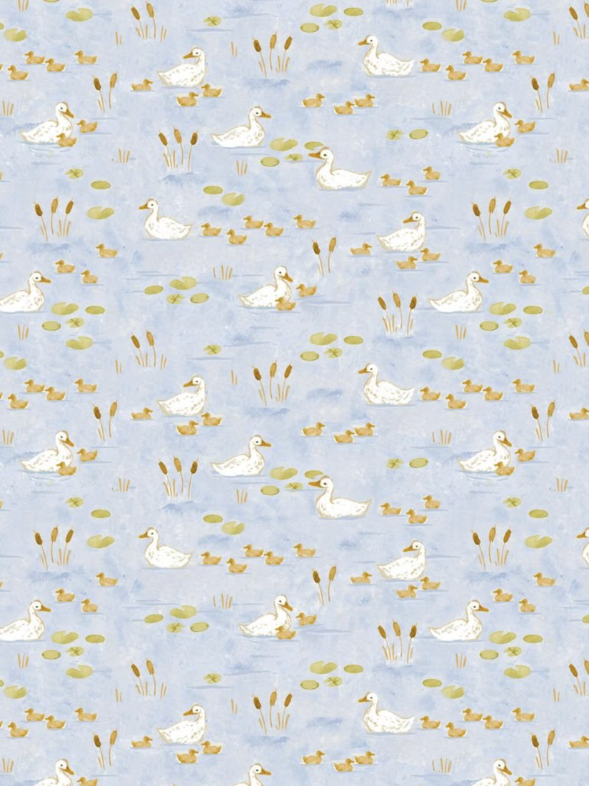 Duck Pond - Clara Jean Design DCJ2387 - Fabric By The Yard - 100% Cotton