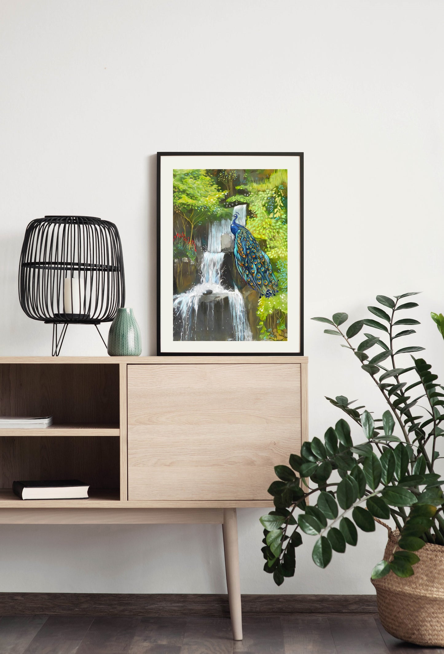 Enchanted Forest - Illustrated Print by Thomas Little