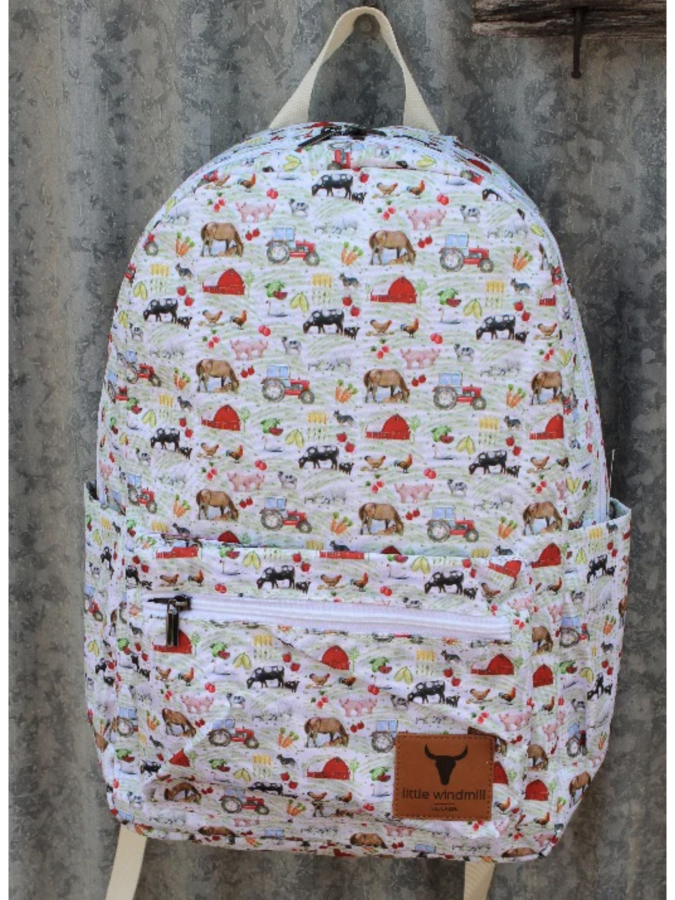 Farming Dreams Backpack – Little Ocean Blue Studio