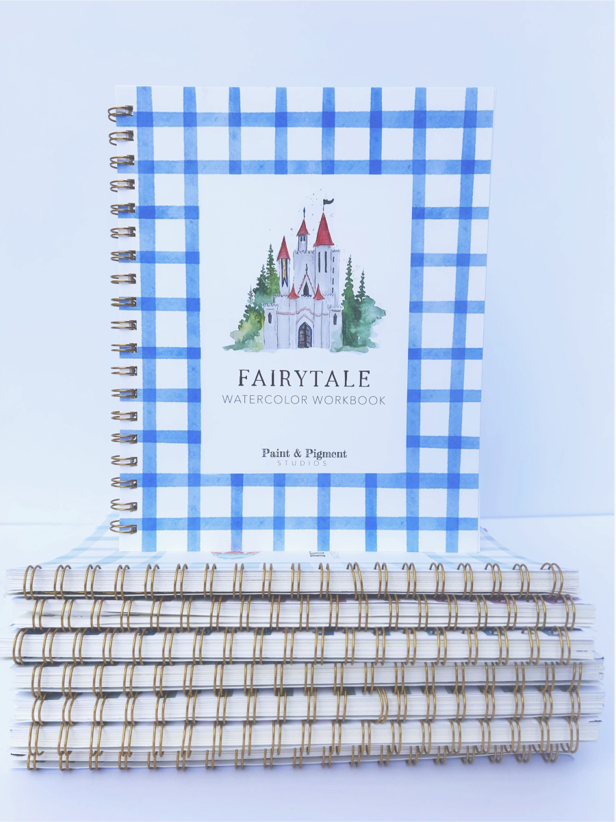Fairytale Watercolor Workbook - by Paint & Pigment Studios®