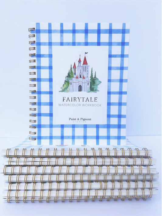 Fairytale Watercolor Workbook - by Paint & Pigment Studios®