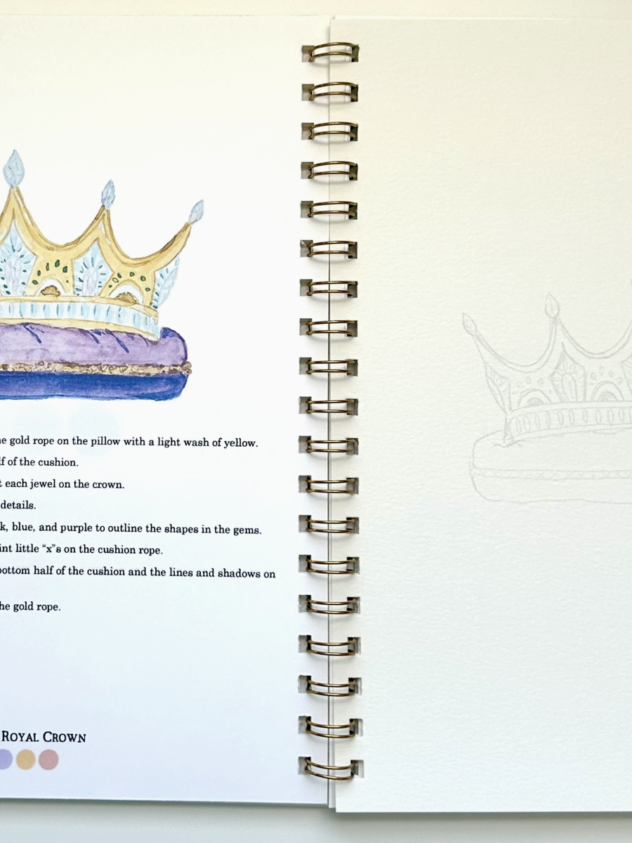 Fairytale Watercolor Workbook - by Paint & Pigment Studios®