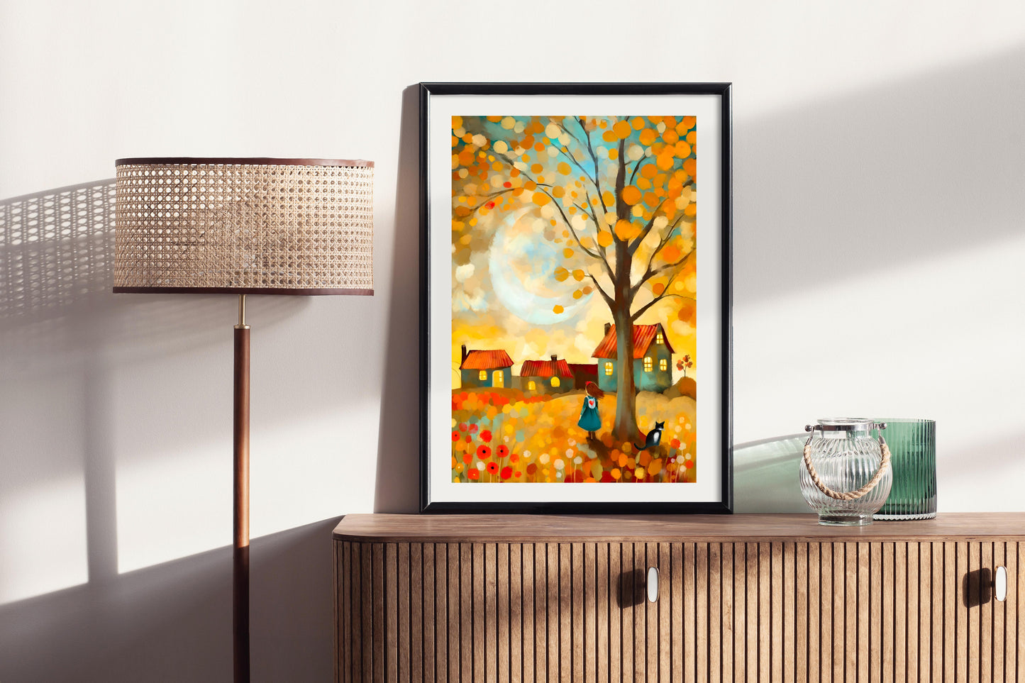 Fall Colors - Illustrated Print by Thomas Little