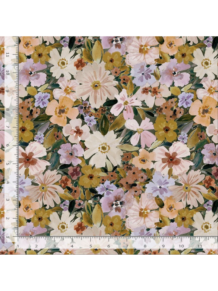 Fall in Love - Clara Jean Design DCJ3457 - Fabric By The Yard - 100% Cotton