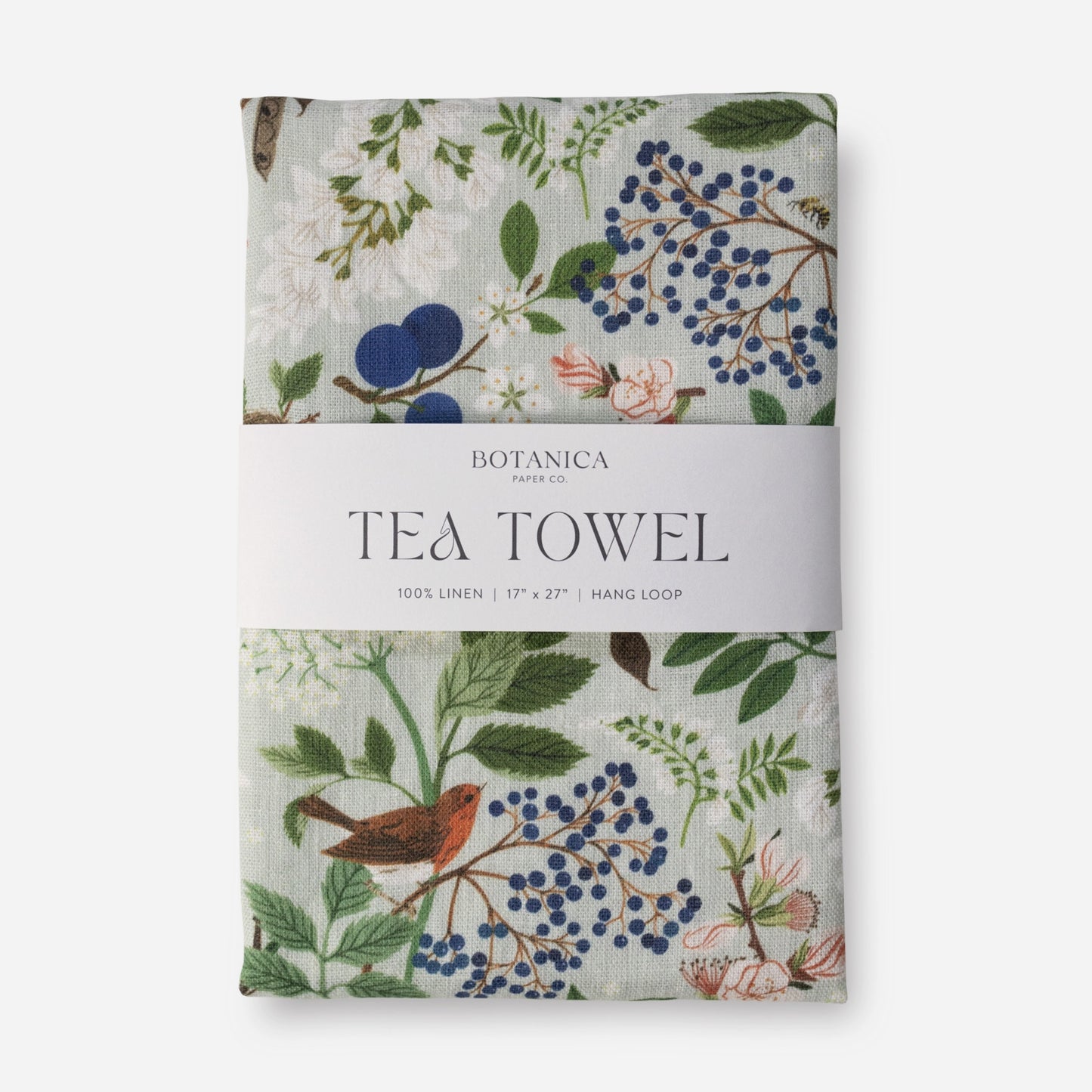 Flowering Trees - 100% Linen Tea Towel - by Botanica Paper Co.®