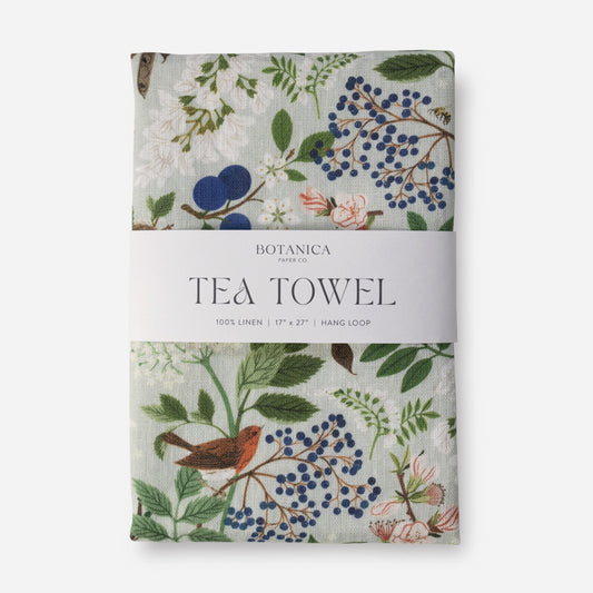 Flowering Trees - 100% Linen Tea Towel - by Botanica Paper Co.®