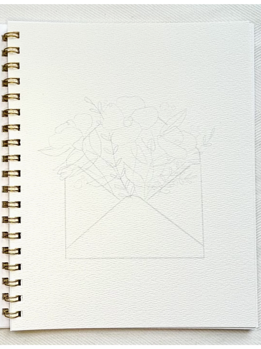 Flowers Watercolor Workbook - by Paint & Pigment Studios®