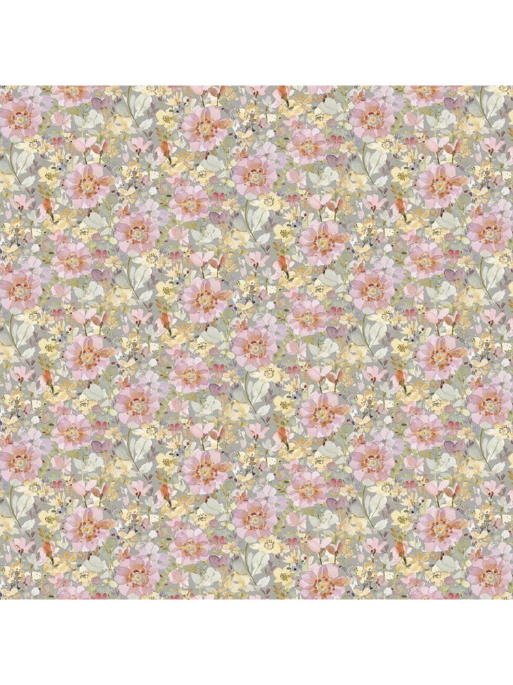 Garden Melody - Clara Jean Design DCJ3465 - Fabric By The Yard - 100% Cotton