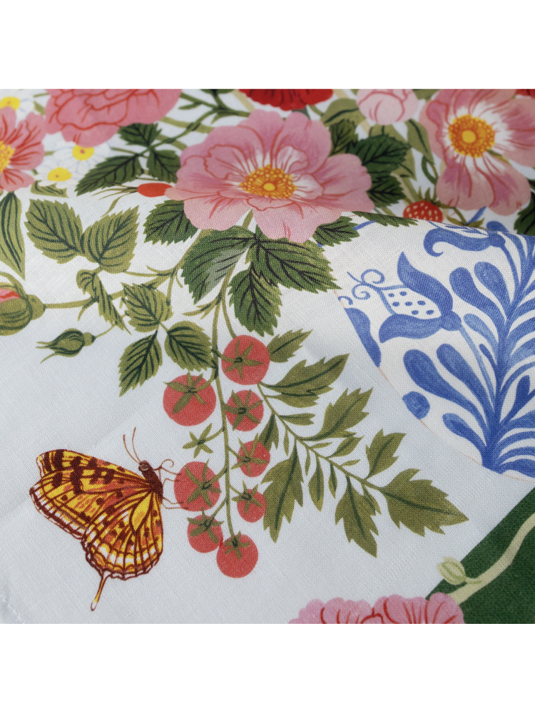 Garden Vase - 100% Linen Tea Towel - by Botanica Paper Co.®
