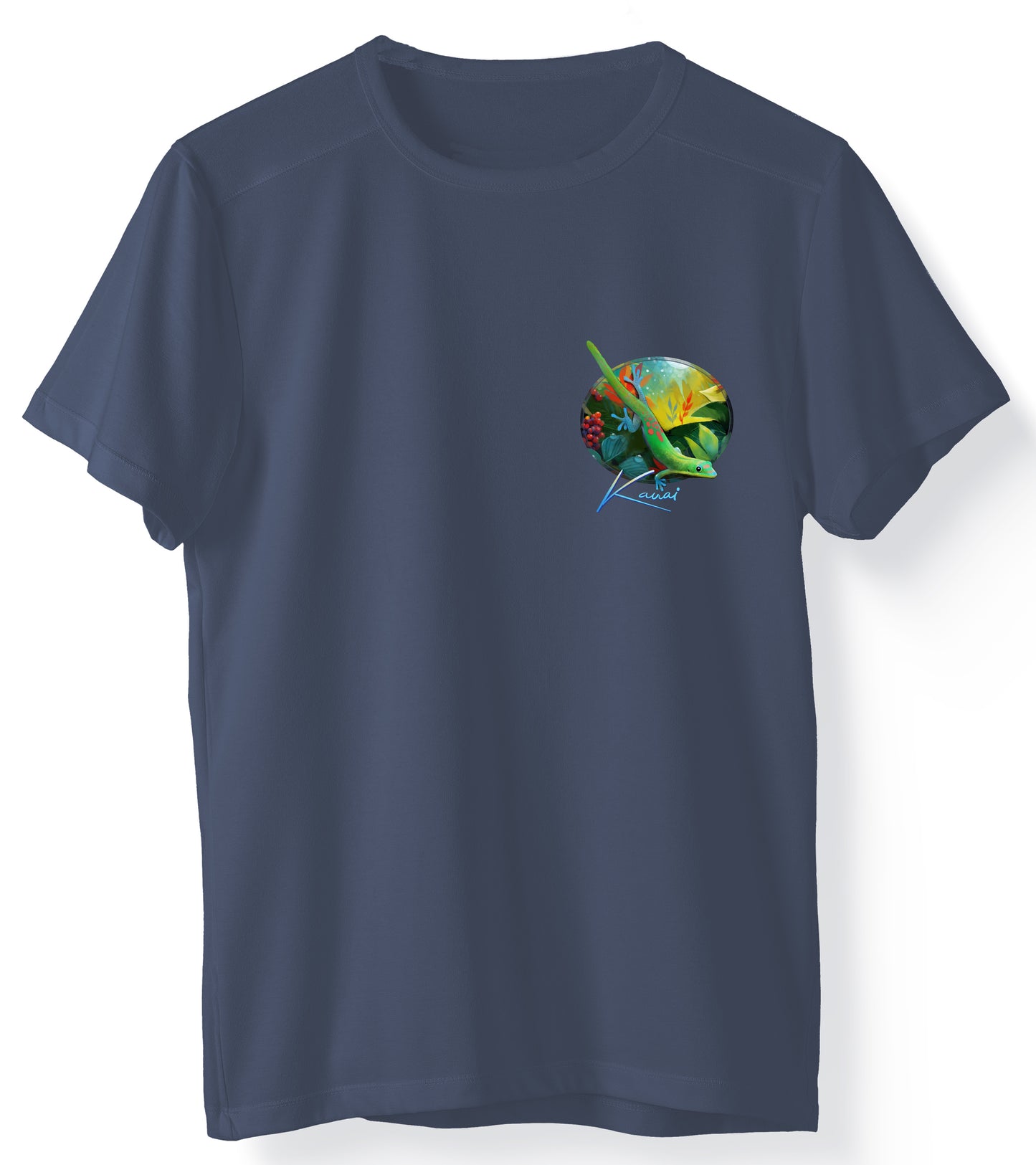Kauai Gold Dust Gecko - T-Shirts