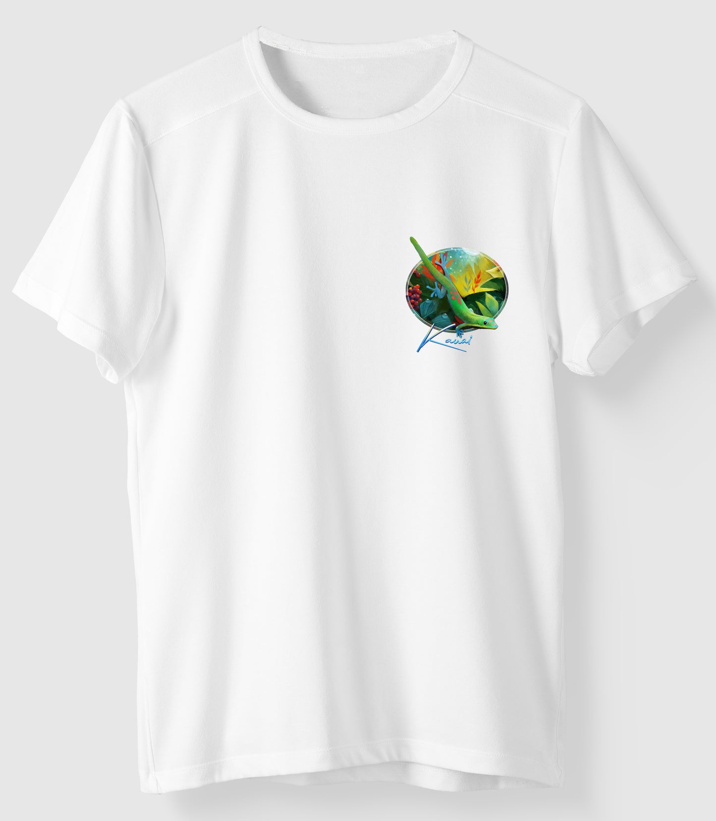 Kauai Gold Dust Gecko - T-Shirts