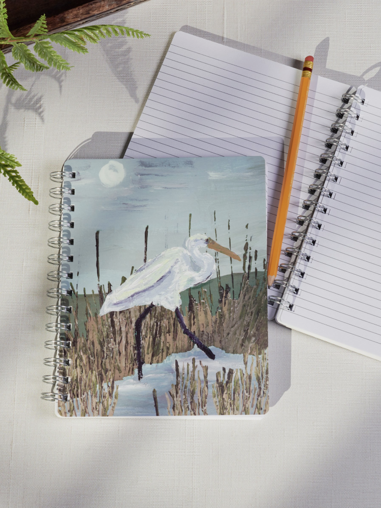 Heron Spiral Notebook - by Primitives by Kathy®
