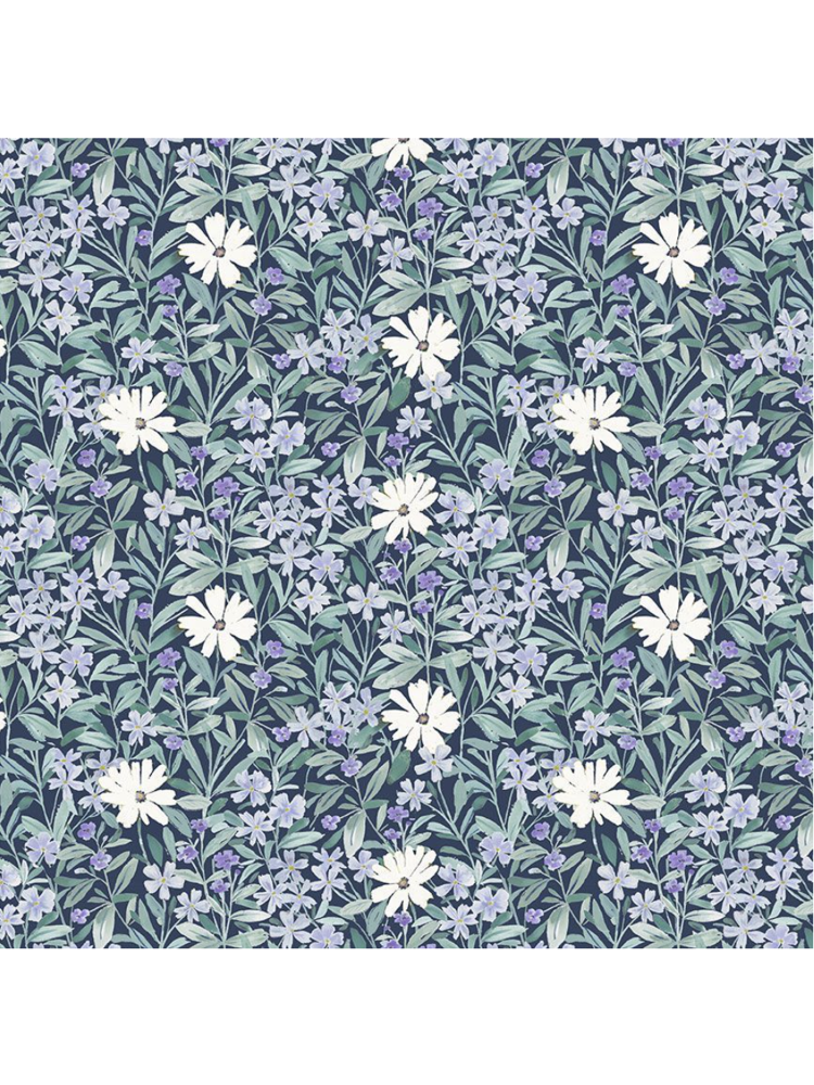 Hiking Flowers - Clara Jean Design DCJ3491 - Fabric By The Yard - 100% Cotton