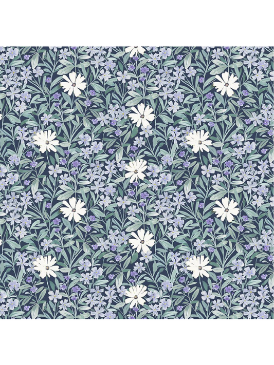 Hiking Flowers - Clara Jean Design DCJ3491 - Fabric By The Yard - 100% Cotton