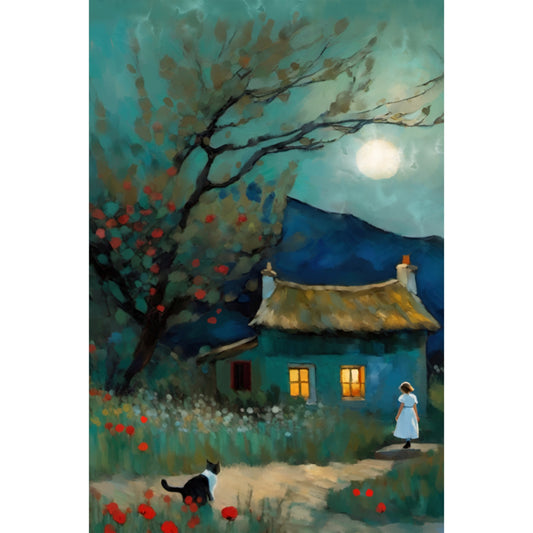 I Found You - Illustrated Print by Thomas Little