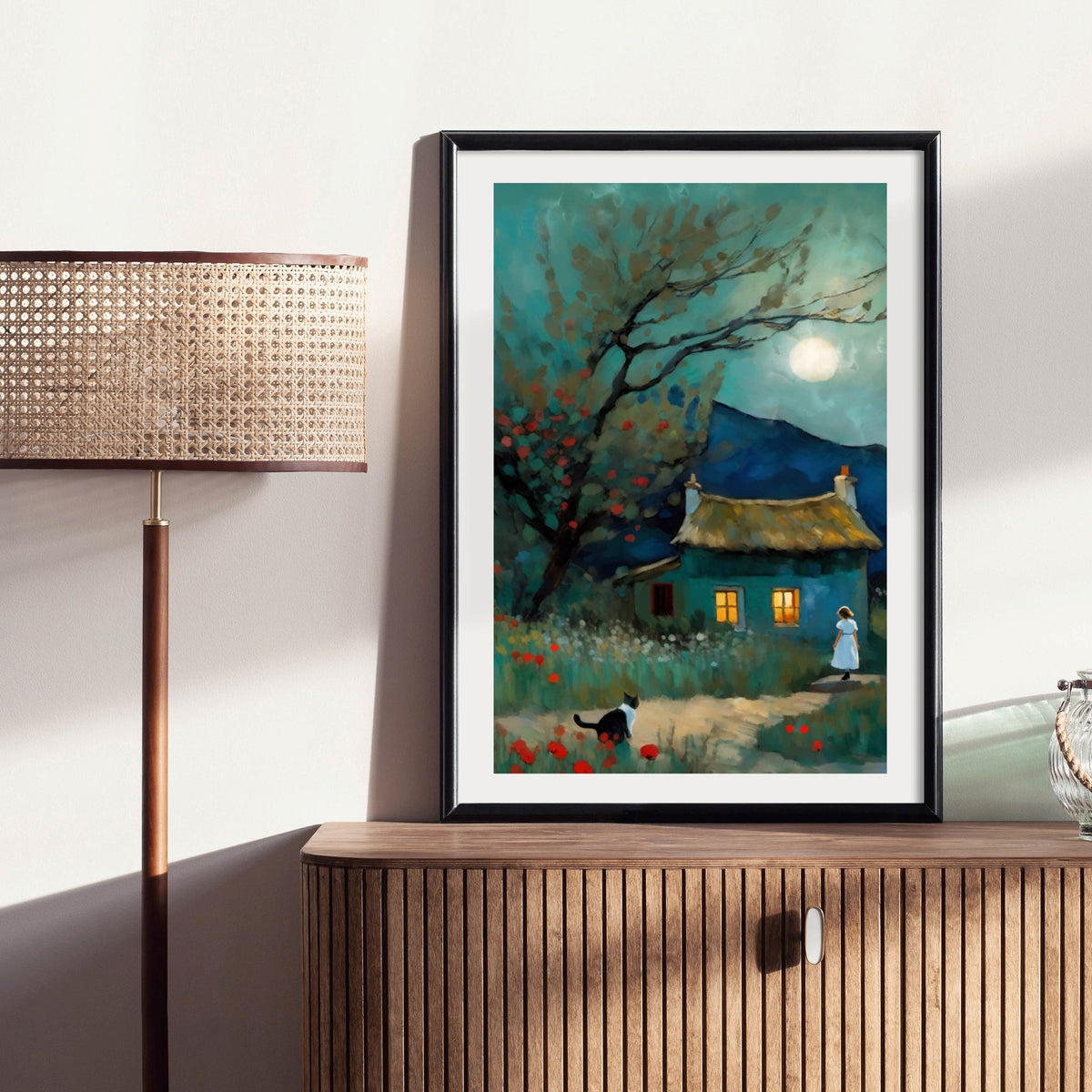 I Found You - Illustrated Print by Thomas Little