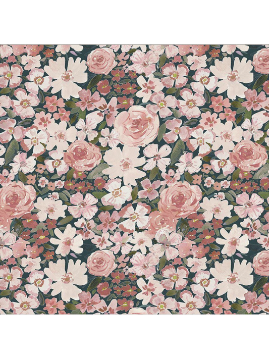 In Full Bloom - Clara Jean Design DCJ3464 - Fabric By The Yard - 100% Cotton